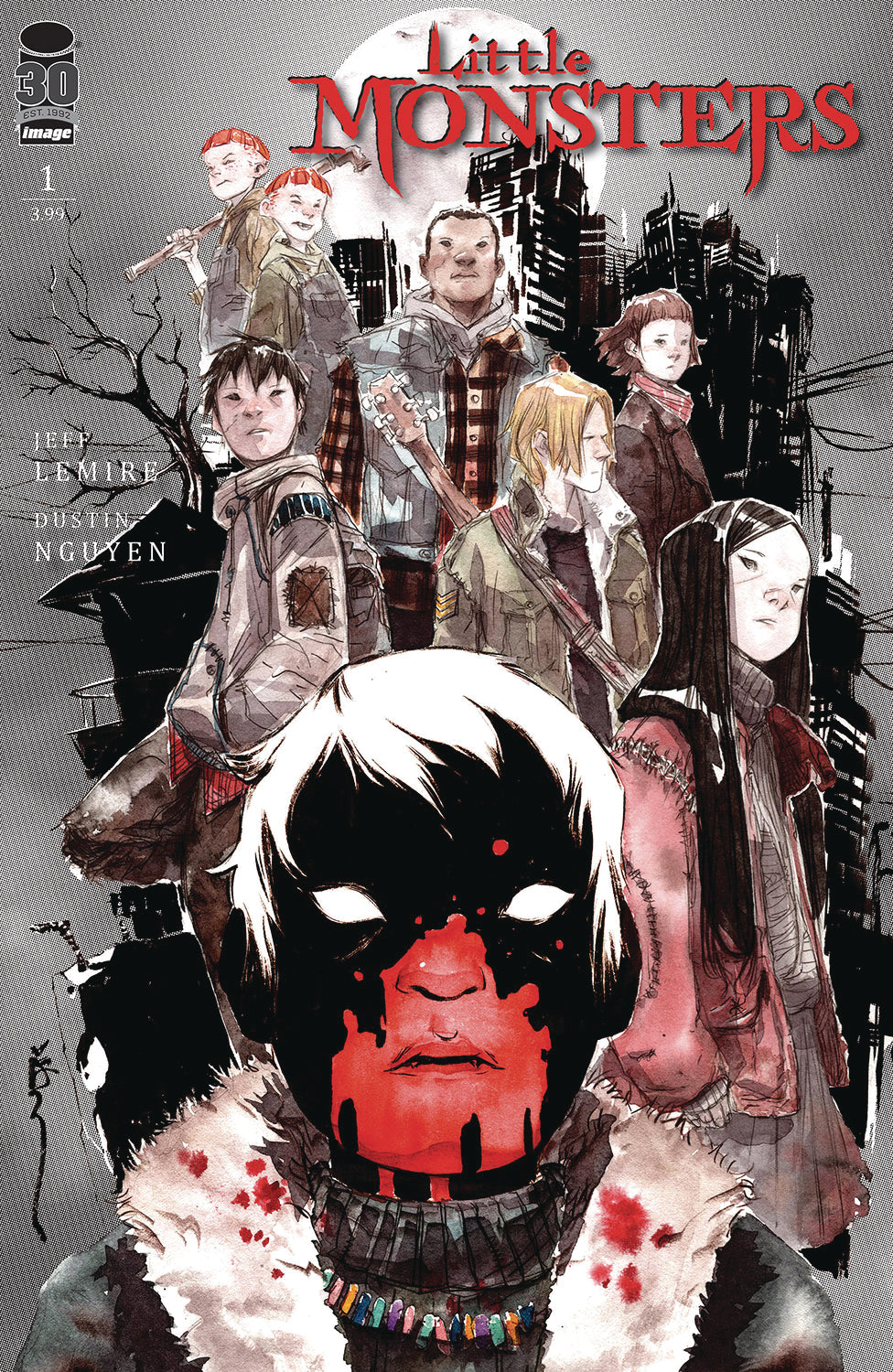 Little Monsters #1 A Dustin Nguyen Jeff Lemire (Mr) (03/09/2022) Image