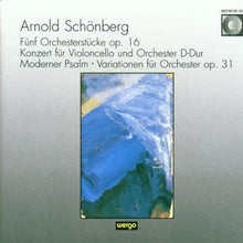 H Schiff / Sw German Radio - Schoenberg: Cello Concerto. Variations for Orch. Music CD