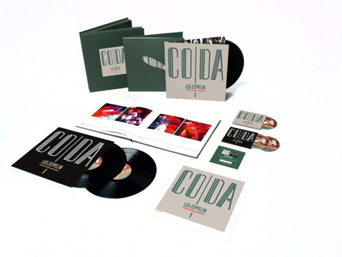 the album cover for Led Zeppelin - Coda: Remastered Super Deluxe Edition [Box Set]