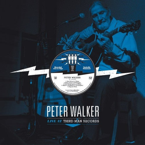 the album cover for Peter Walker - Live at Third Man