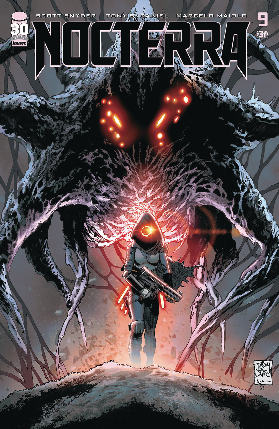 Nocterra #9 A Tony Daniel Scott Snyder (Mr) (04/13/2022) Image