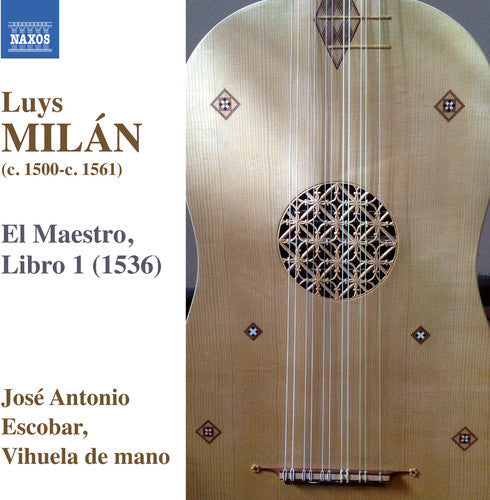 Milan / Jose Escobar Antonio - Works for Solo Vihuela 1 [CD]