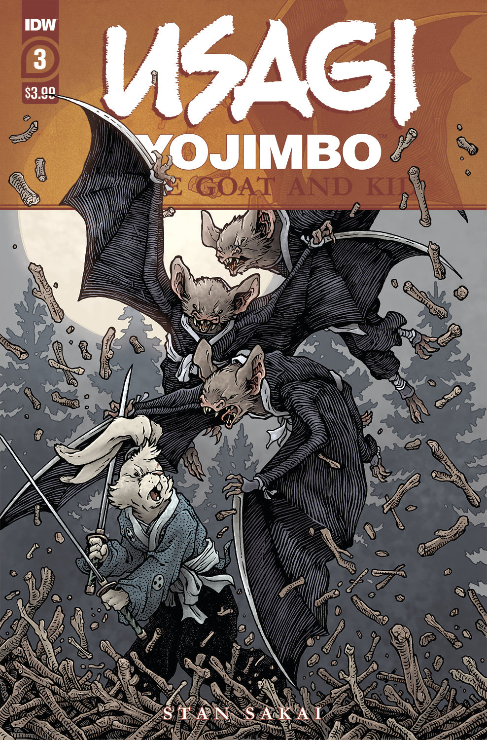 Usagi Yojimbo Lone Goat & Kid #3 (Of 6) David Peterson Stan Sakai (03/30/2022) Idw