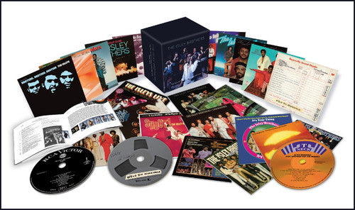 the album cover for The Isley Brothers - The Rca Victor and T-neck Album Masters [1959-1983] [Box Set]