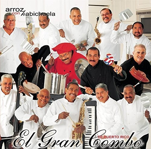 the album cover for Gran Combo De Puerto Rico - Arroz Con Habichuela (Gate)
