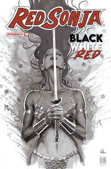 Red Sonja Black White Red #8 H 1:30 David Mack B&W Variant (03/09/2022) Dynamite