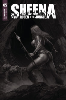 Sheena Queen Jungle #5 H 1:25 Lucio Parrillo B&W Variant (04/13/2022) Dynamite