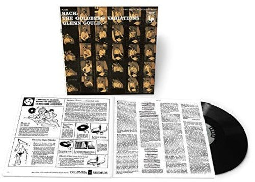 the album cover for Glenn Gould - Bach: Goldberg Variations Bwv 988 (1955 Recording)