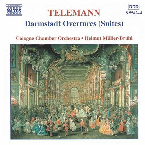 Telemann / Cologne Chamber Orch / Muller-bruhl - Darmstadt Overtures - Music CD