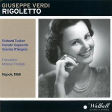 the album cover for Richard Tucker - Rigoletto
