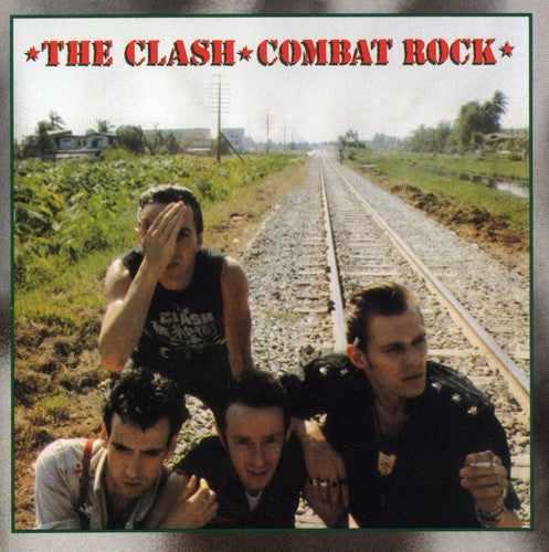 the album cover for The Clash - Combat Rock