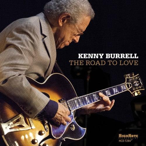 the album cover for Kenny Burrell - The Road to Love