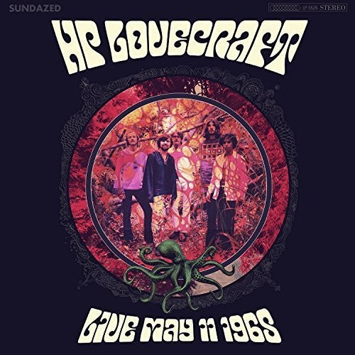 the album cover for HP Lovecraft - Live May 11, 1968