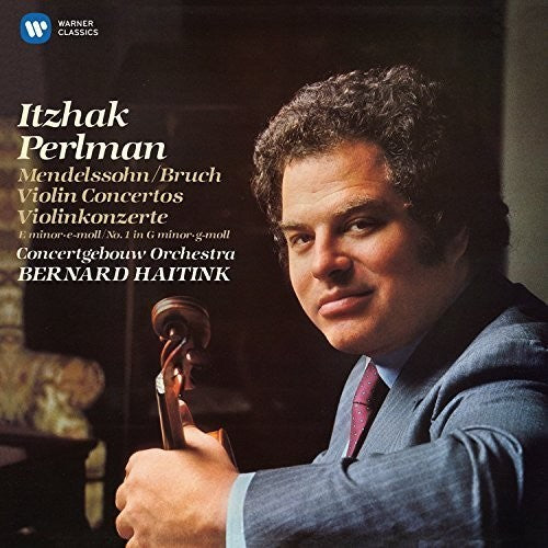 the album cover for Itzhak Perlman - Mendelssohn: Violin Concerto No 2 - Bruch: Violin