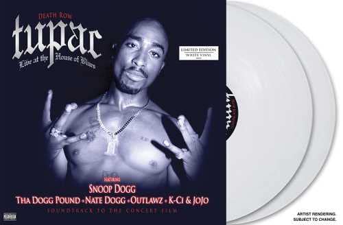 2Pac - Live At The House Of Blues [Contenido explícito] (Vinilo de color, blanco) (2 LP) [Vinilo]