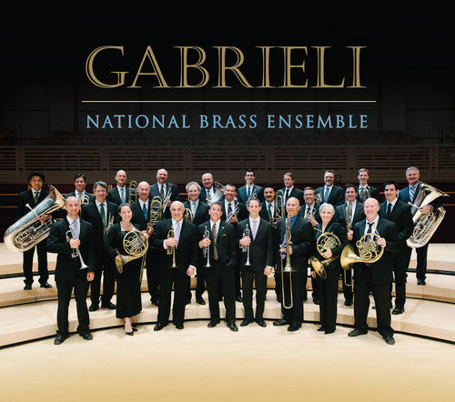 the album cover for Gabrieli / National Brass Ensemble / Bilger - National Brass Ensemble