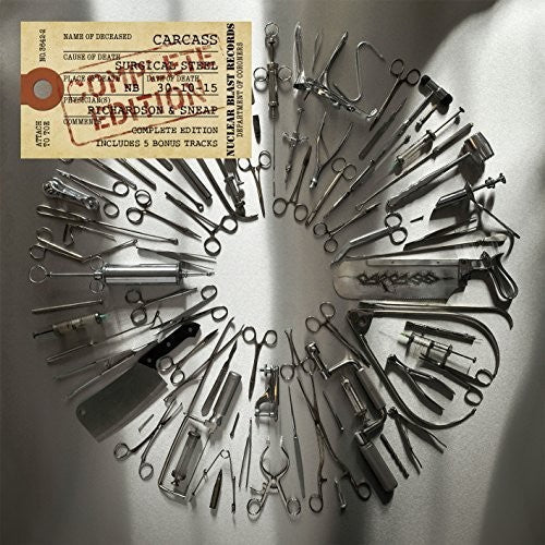 Carcass - Surgical Steel [LP] Vinyl Record