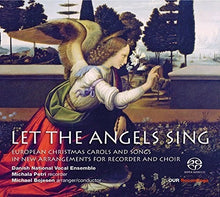 the album cover for Petri / Danish National Vocal Ensemble - Let the Angels Sing