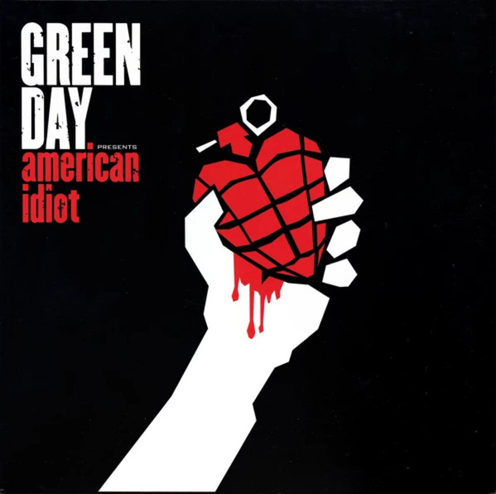 the album cover for Green Day - American Idiot [Import]