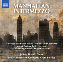 Jeffrey Biegel / Brown University Orchestra - Manhattan Intermezzo [CD]