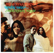 the album cover for Ike Turner & Tina - River Deep - Mountain High