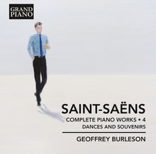 the album cover for Saint-Saens / Burleson - Camille Saint-Saens: Complete Piano Works, Vol. 4