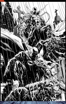 Batman Spawn #1 (One Shot) L 1:25 Jason Fabok Variant (12/13/2022) Dc