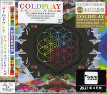 the album cover for Coldplay - Head Full Of Dreams (Japanese Tour Edition)