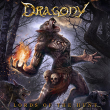 the album cover for Dragony - Lords Of The Hunt