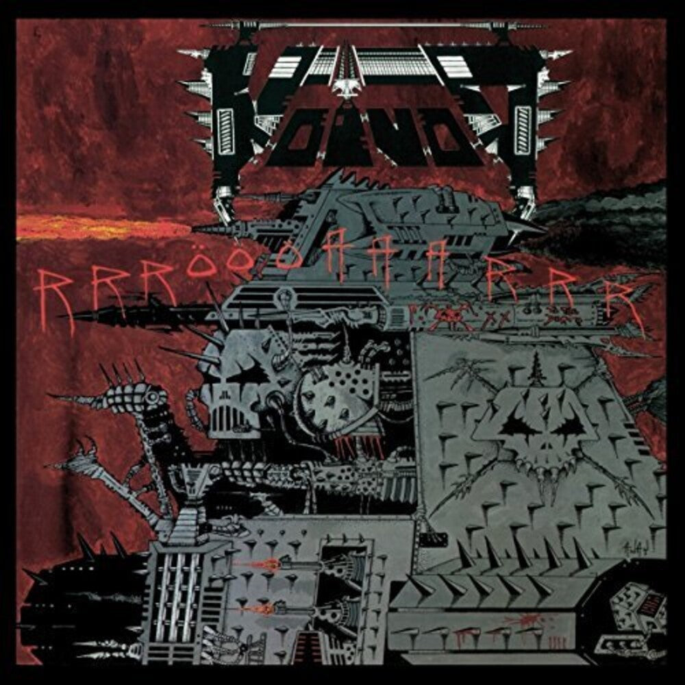 the album cover for Voivod - Rrroooaaarrr