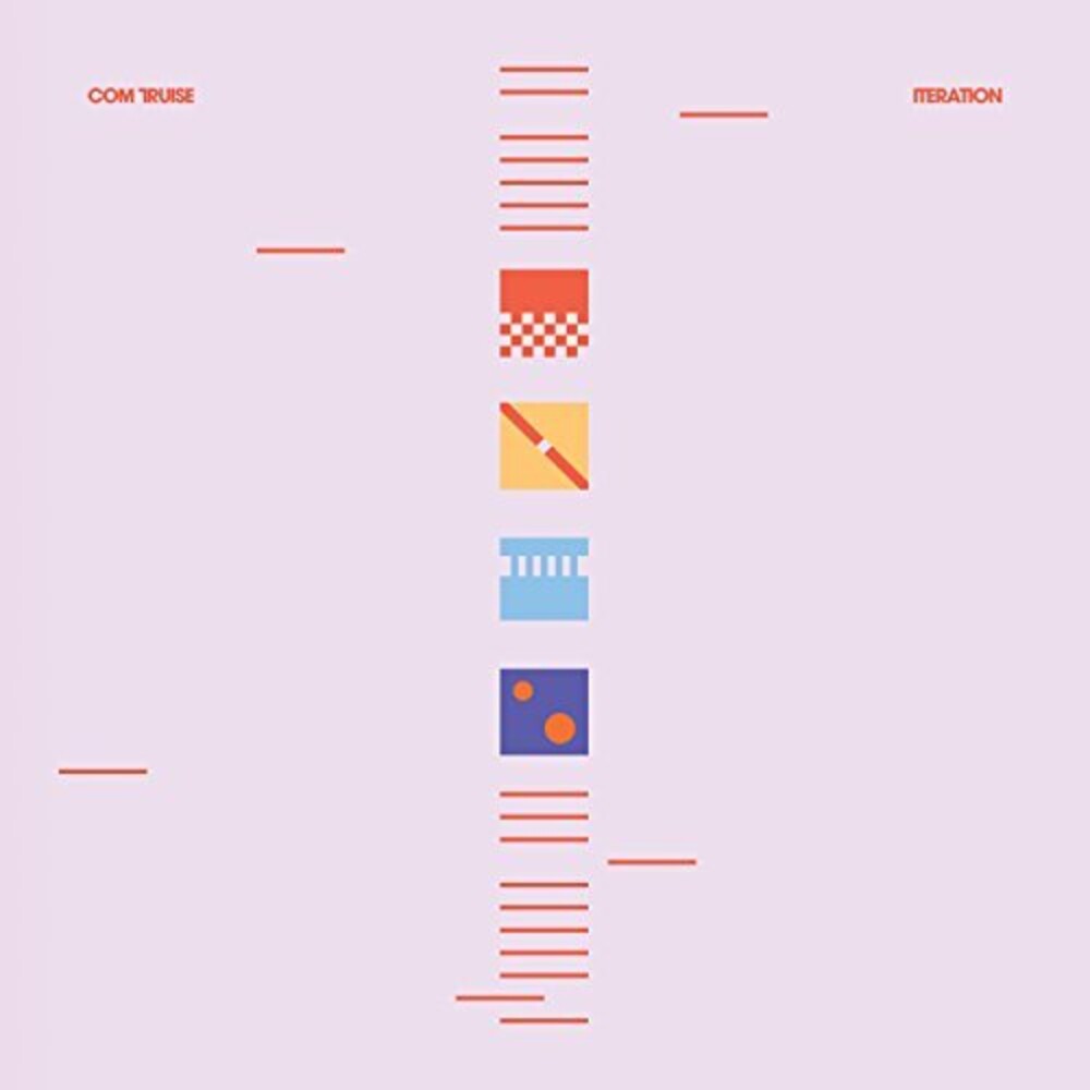 the album cover for Com Truise - Iteration