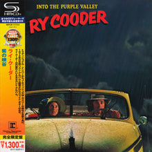 the album cover for Ry Cooder - Into The Purple Valley