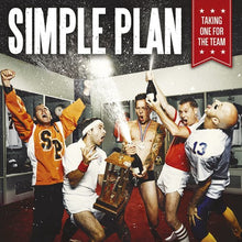 the album cover for Simple Plan - Taking One For The Team [Import]