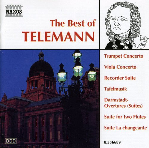 the album cover for Best Of Telemann / Various - Best of Telemann / Various