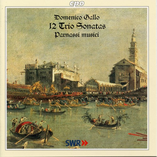 the album cover for J.P. KRIEGER - 12 Trio Sonatas: Orig Attributed to Pergolesi