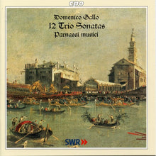 the album cover for J.P. KRIEGER - 12 Trio Sonatas: Orig Attributed to Pergolesi