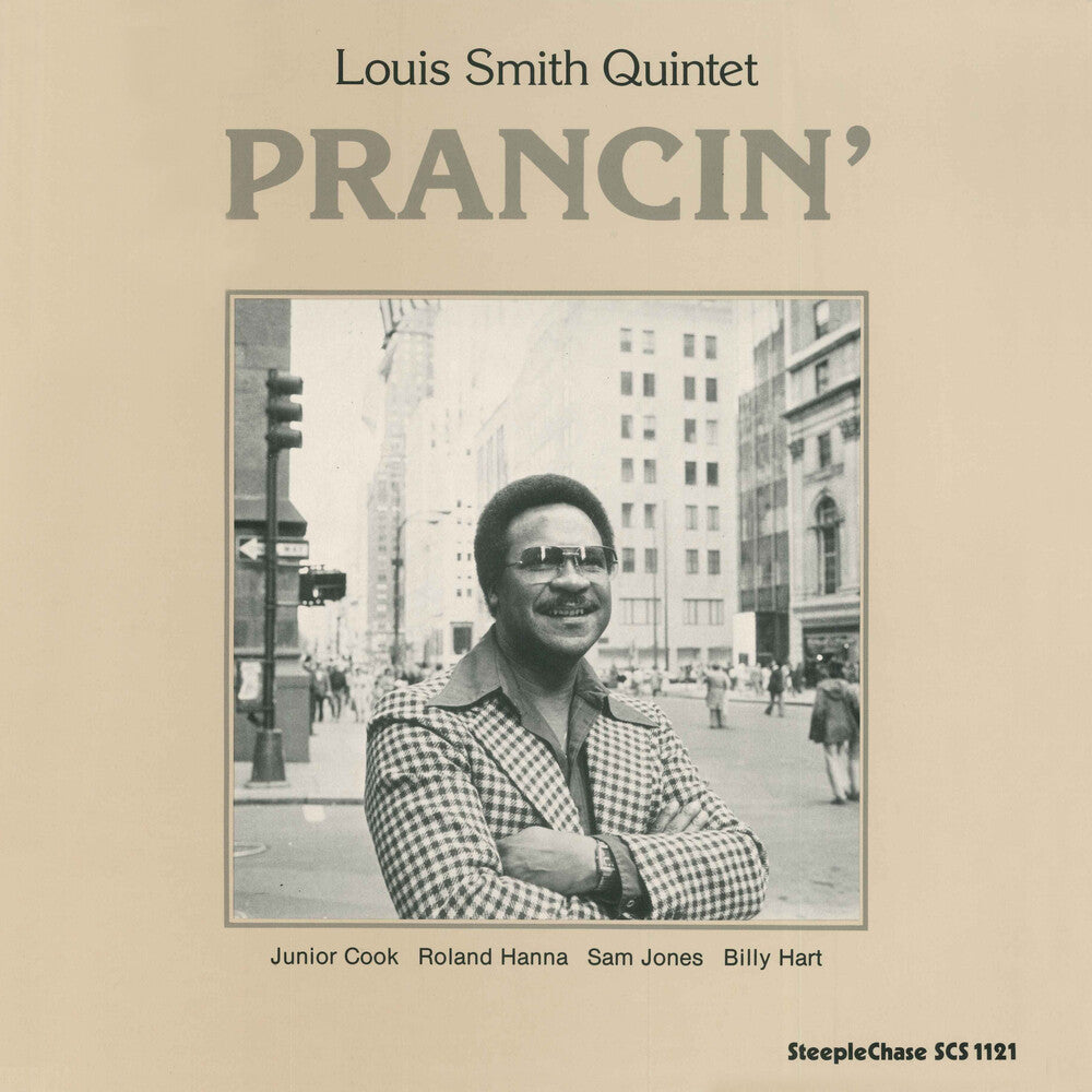 the album cover for Smith, Louis - Prancin'
