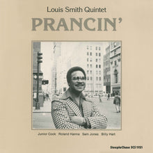 the album cover for Smith, Louis - Prancin'