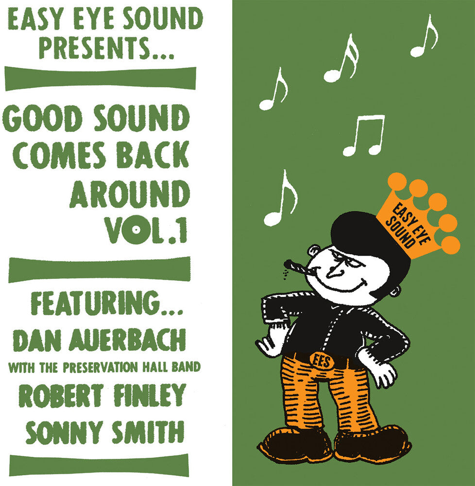 the album cover for Dan Auerbach / Smith,Sonny / Finley,Robert - Good Sound Comes Back Around 1 [Record Store Day]