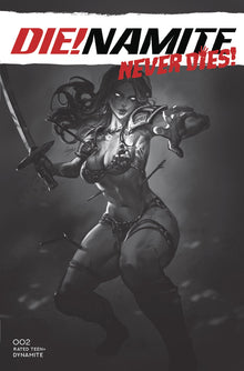Die!Namite Never Dies #2 F 1:10 Leirix Li B&W Variant (C: 0 (04/06/2022) Dynamite