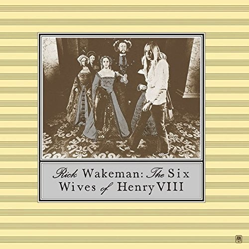 the album cover for Rick Wakeman - Six Wives of Henry Viii