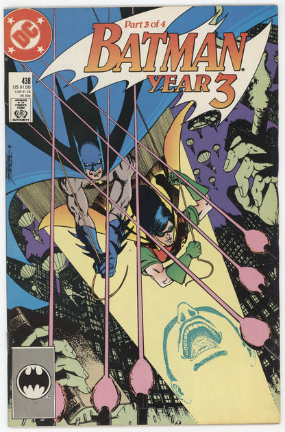 Batman 438 DC 1989 NM George Perez Marv Wolfman Tim Drake Year 3