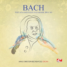 the album cover for Hans Christoph Becker-Foss - Toccata & Fugue in D Minor BWV 565