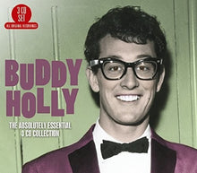 the album cover for Buddy Holly - Absolutely Essential