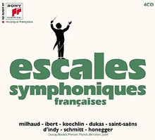the album cover for Escales Symphoniques - Un Siecle De Musique Fracaise: Escales