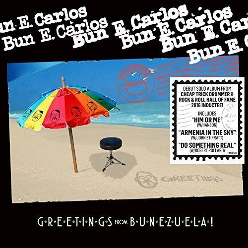 the album cover for Bun E. Carlos - Greetings From Bunezuela!