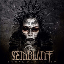 the album cover for Semblant - Lunar Manifesto