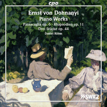 the album cover for E Dohnanyi / Rohm,Daniel - Ernst Von Dohnanyi: Piano Works