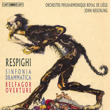 O Respighi / Neschling,John - Ottorino Respighi: Sinfonia Drammatica & Belfagor Music CD