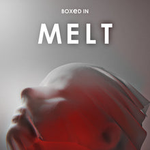 the album cover for Boxed In - Melt [Transparent Red Vinyl]